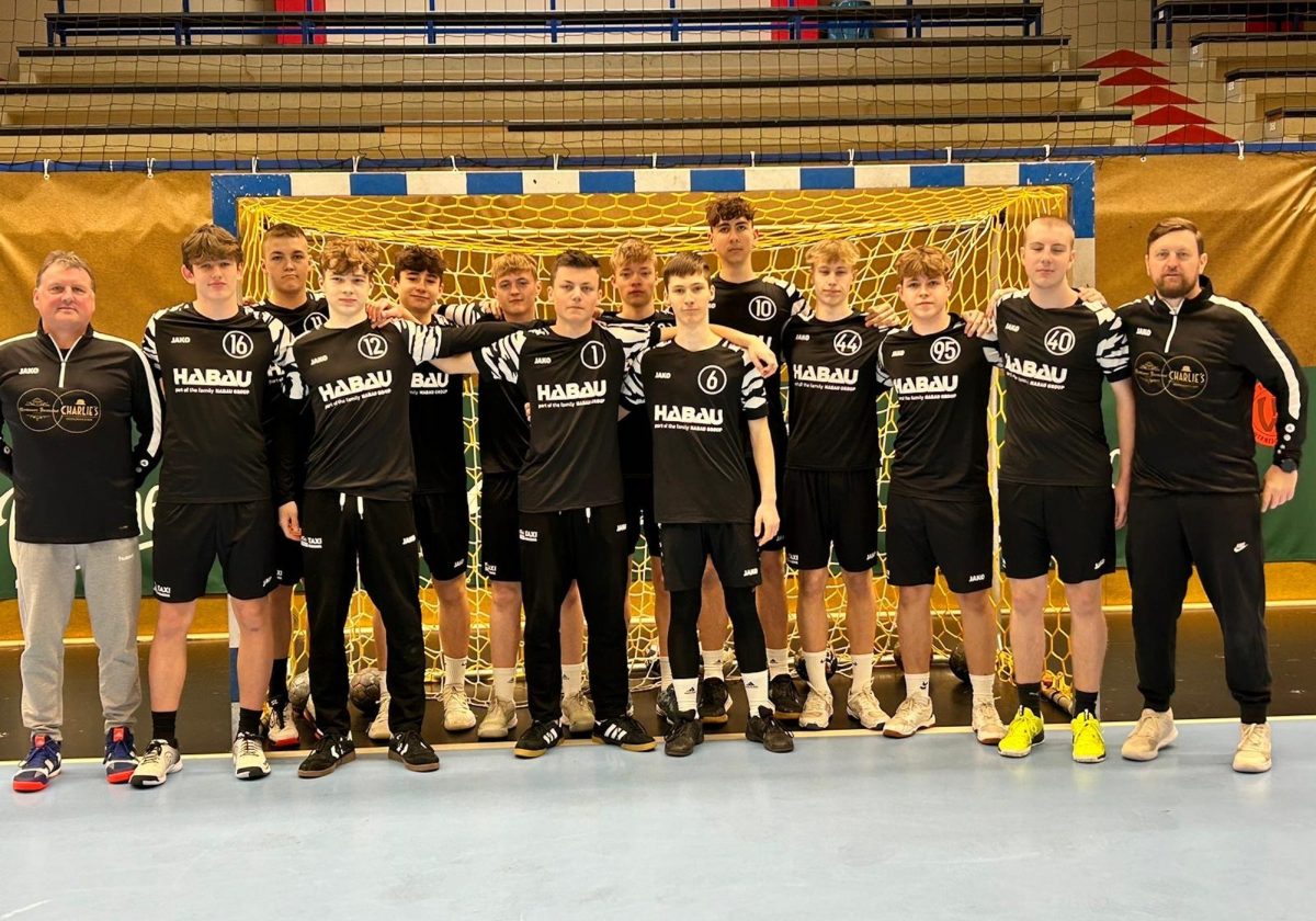 Neue Trikots für Nordhäuser Handball BJugend HABAU Deutschland GmbH